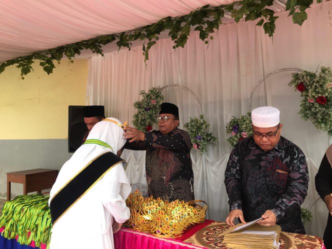 
 Perdana, wisuda tahfiz terbanyak MTsN 3 SolSel angkatan ke – 4