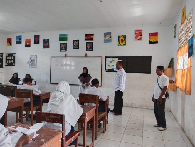 
 Kasi Pendis Monev AM di MTsN 3 Solok Selatan
