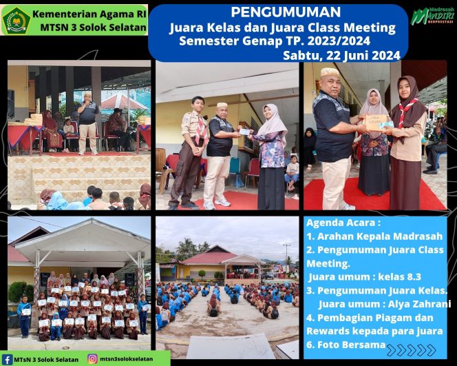 
					Para Juara di Akhir Tahun Pelajaran 2023/2024