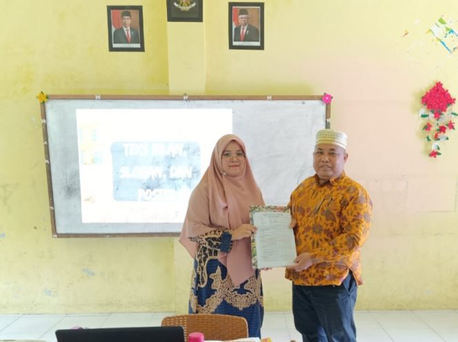 
					Kepala MTsN 3 Solok Selatan Supervisi Dina Soraya