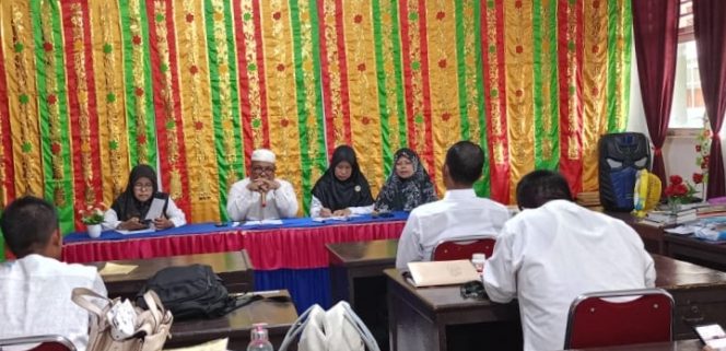 
					H. Jasrul Pimpin Rapat Dinas MTsN 3 Solok Selatan