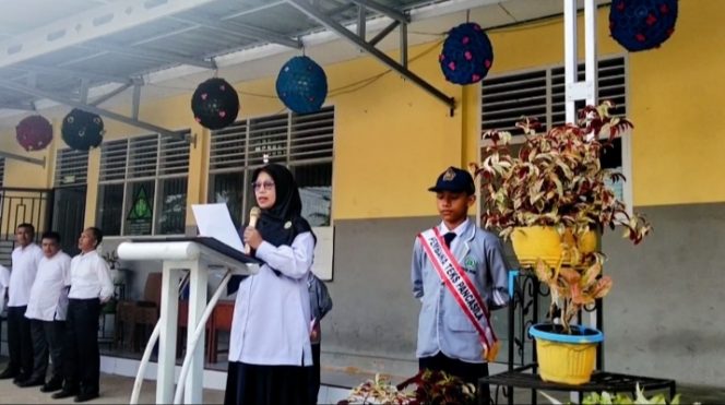 
					Upacara Harkitnas di MTsN 3 Solok Selatan